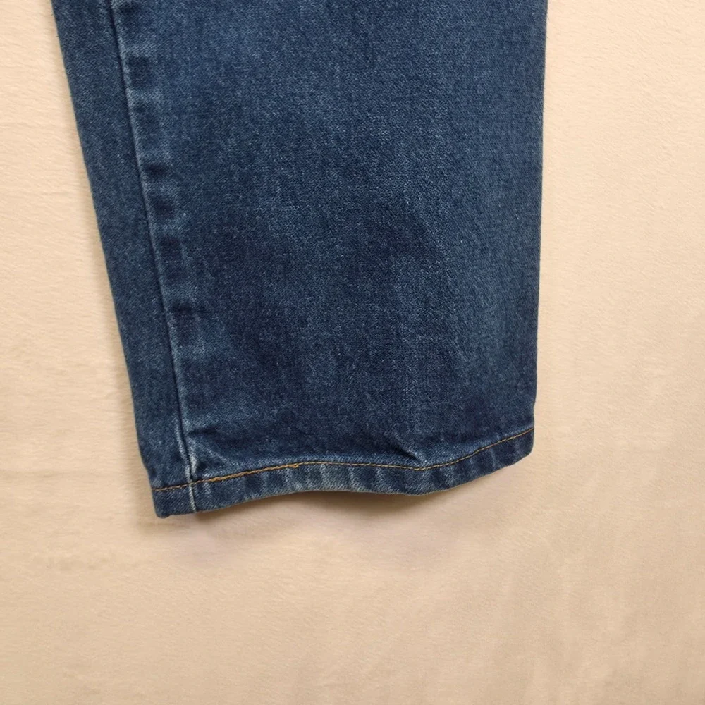 Wrangler Jeans Mens 36x32 Blue Cowboy Cut Original Fit Medium Wash Denim Western